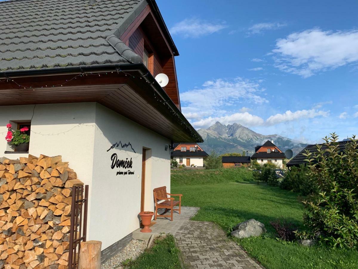 Domcek & Sauna Garden Stara Lesna Exterior photo